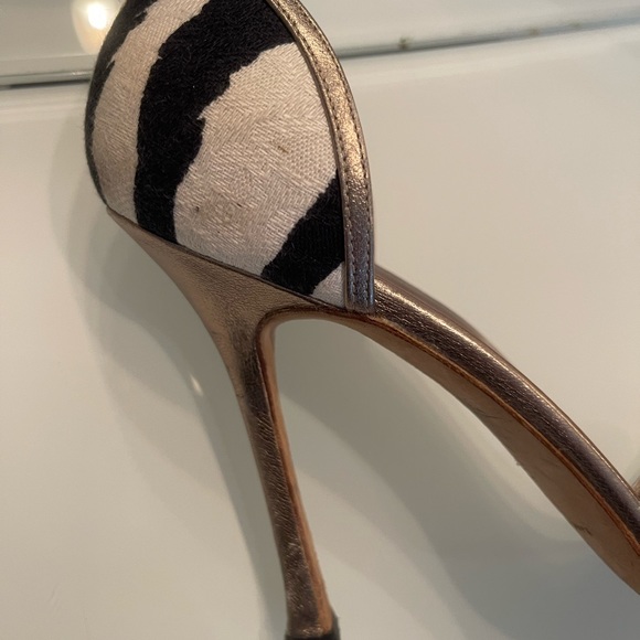 Zebra print Manolo Blahnik heels - Picture 16 of 16
